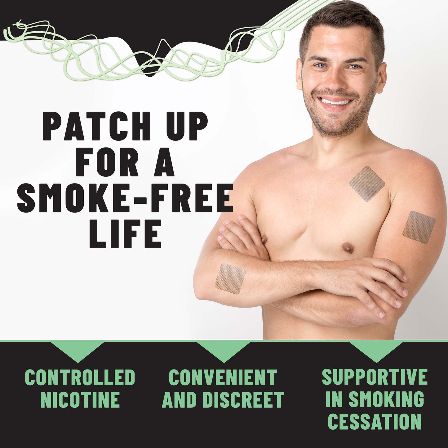 Anti-Smoke Herbal Patches to Help Reduce Cravings | Herbal Stop Smoking Aid for a Healthier Lifestyle