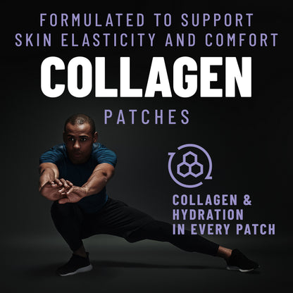 Collagen Patches, Daily Skin Wellness & Hydration Support with Collagen Types I & II, Hyaluronic Acid & Vitamin C, 36 Patches