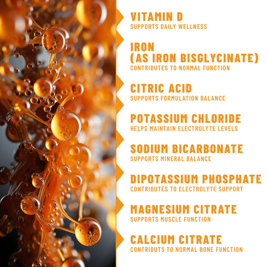Electrolyte Patches – Replenish & Balance with Potassium, Magnesium, Iron & Calcium, 36 Patches