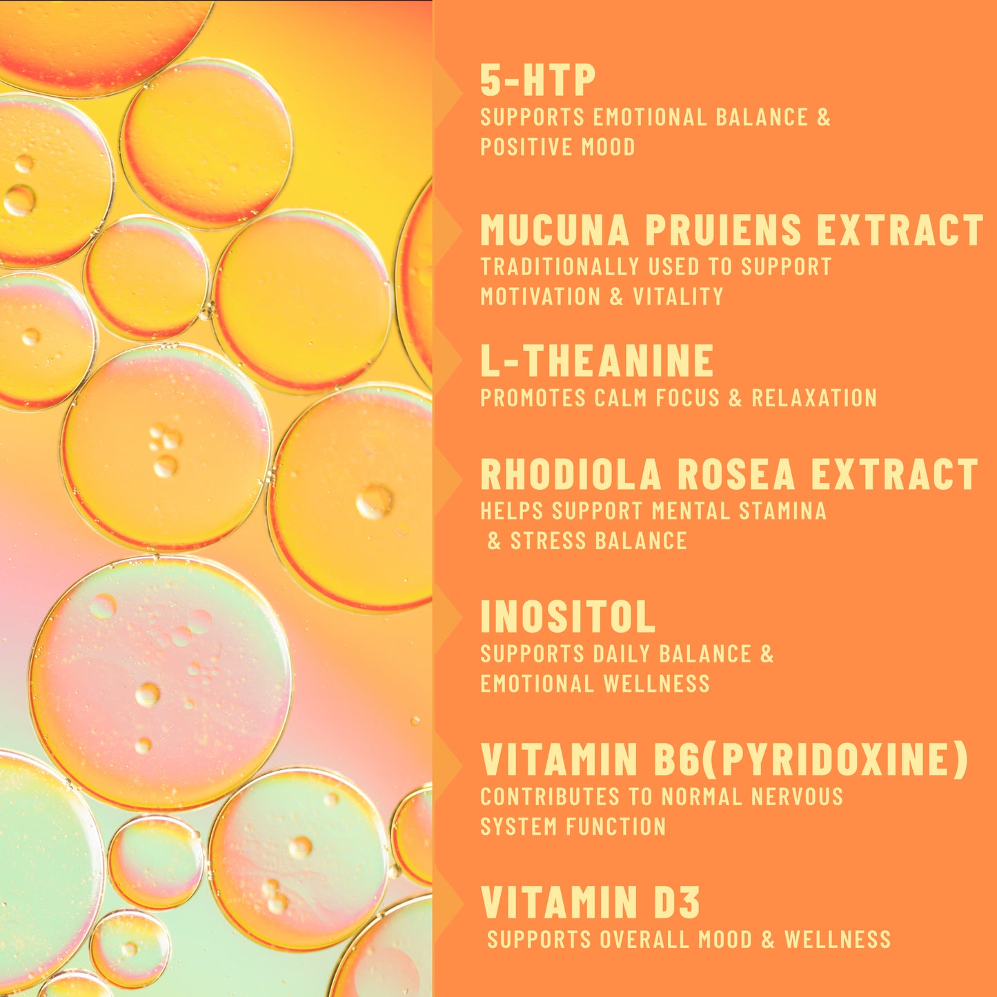 Mood Patches, Daily Mood & Emotional Wellbeing Support with 5-HTP, L-Theanine, Rhodiola & Mucuna, 36 Patches