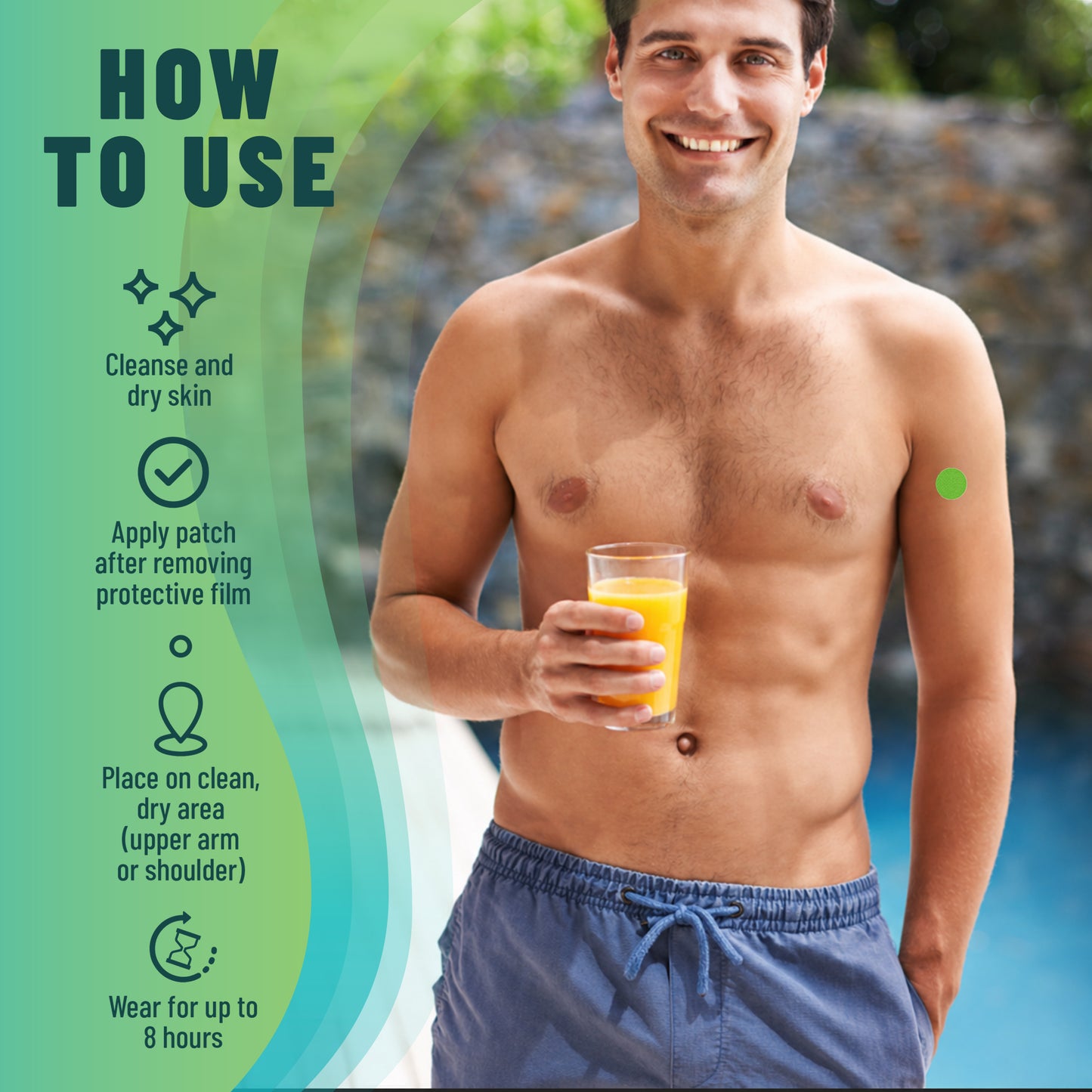 Recovery Patches – Rehydrate & Refresh with B-Complex, Vitamin C & Green Tea Extract, 36 Patches