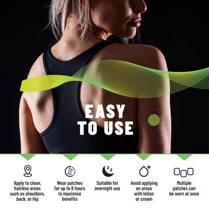 Slim Body Balance Patches, Daily Wellness & Metabolic Support with Garcinia Cambogia, B-Complex & L-Glutamine, 36 Patches