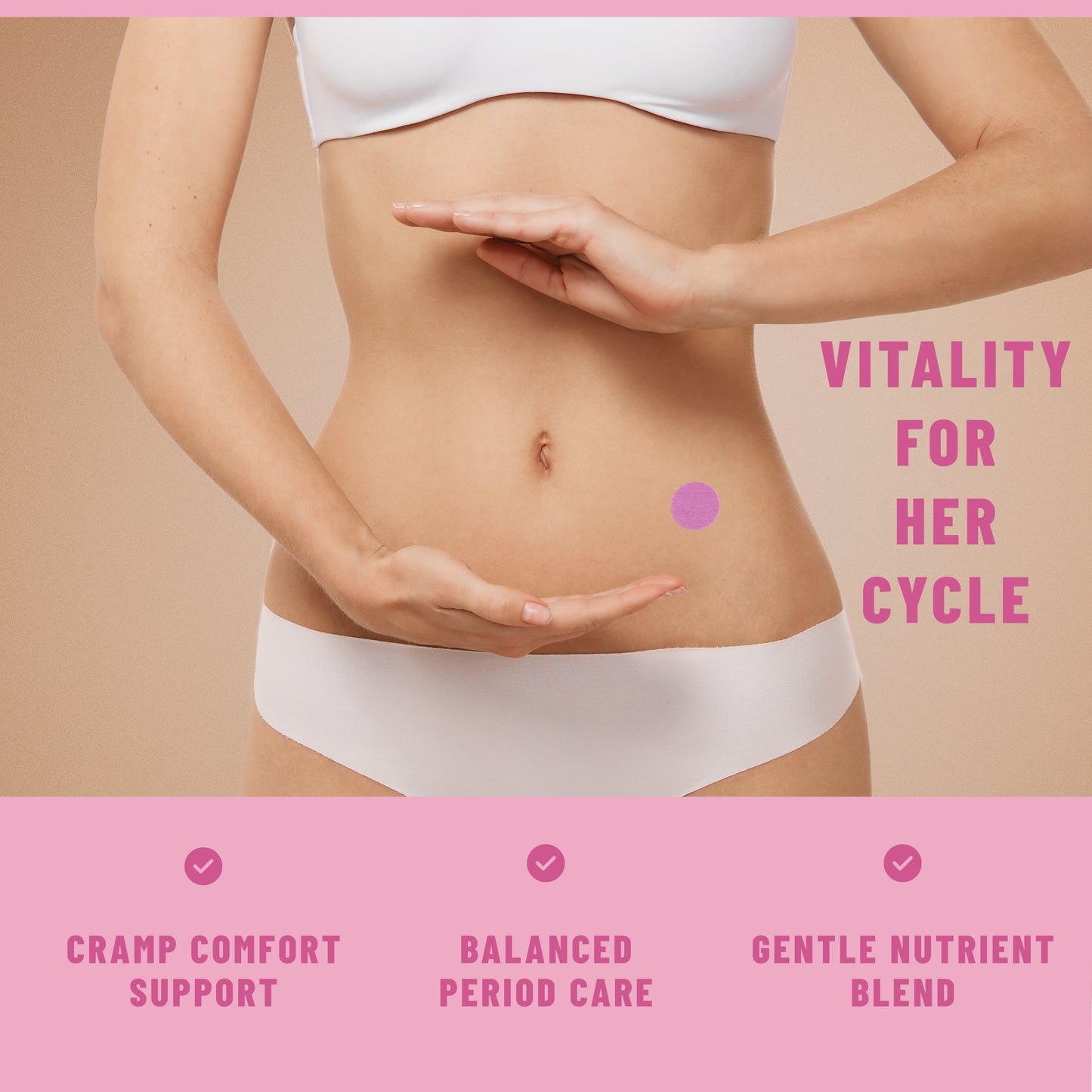 Period Patches Menstrual & Cycle Support with Chasteberry, Magnesium, Evening Primrose Oil & Herbs, 36 Patches