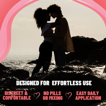 Love Patches, Daily Wellness & Herbal Vitality Support with Ashwagandha, Maca & Red Ginseng, 36 Patches