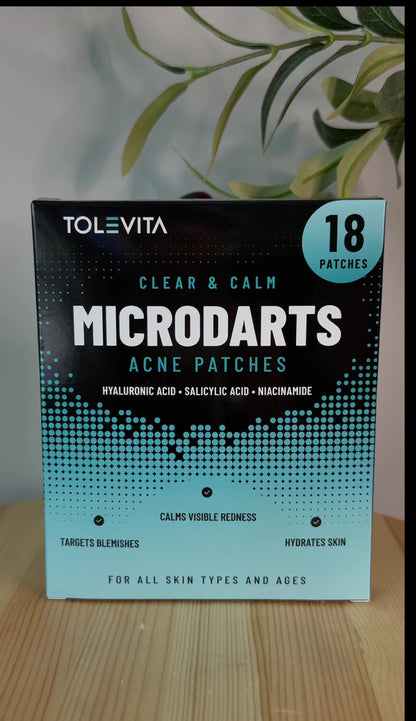 Microdarts Patches Targeted Blemish & Skin Support with Hyaluronic Acid, Salicylic Acid & Niacinamide